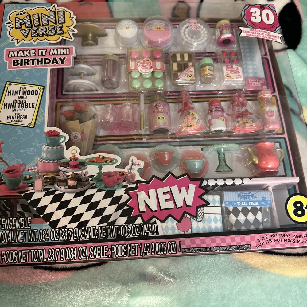 MGA’sMiniverse Make It Mini Birthday Multi-Pack, Walmart Exclusive, Ages 8+